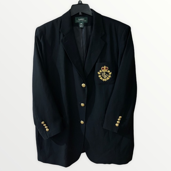 Lauren Ralph Lauren Jackets & Blazers - Vintage Crown Ralph Lauren Blazer Womens 16